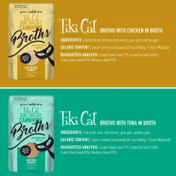 Tiki Cat Born Carnivore Broths Wet Cat Food Topper