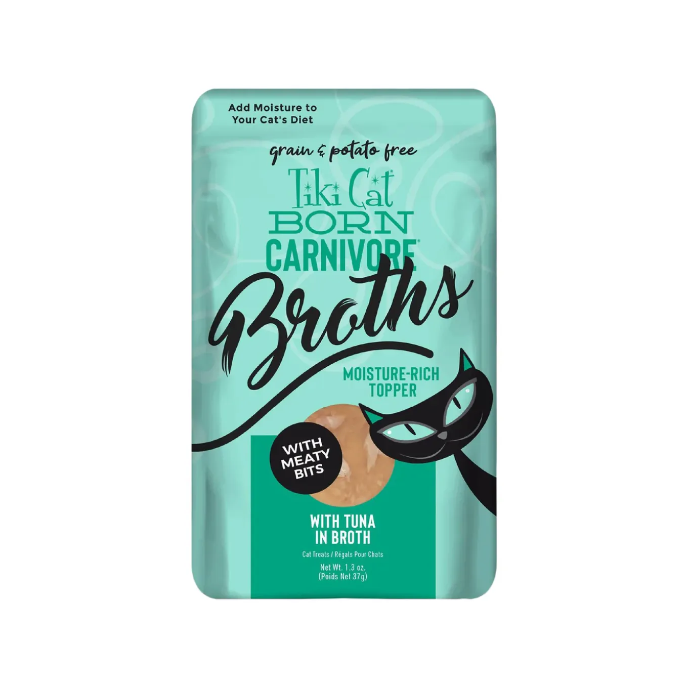 Tiki Cat Born Carnivore Broths Wet Cat Food Topper