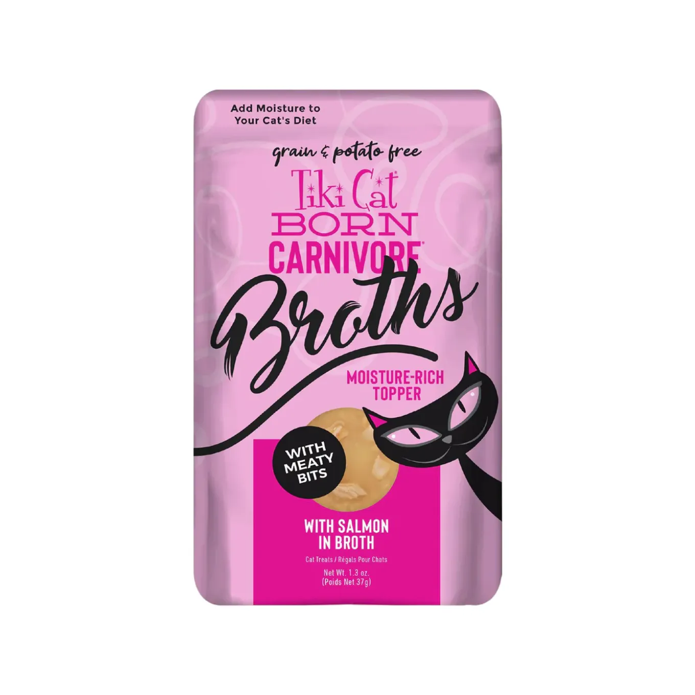 Tiki Cat Born Carnivore Broths Wet Cat Food Topper