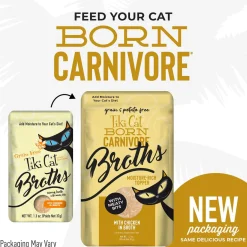 Tiki Cat Born Carnivore Broths Wet Cat Food Topper