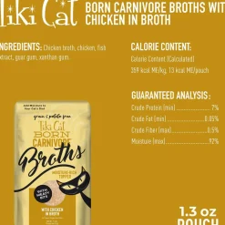 Tiki Cat Born Carnivore Broths Wet Cat Food Topper