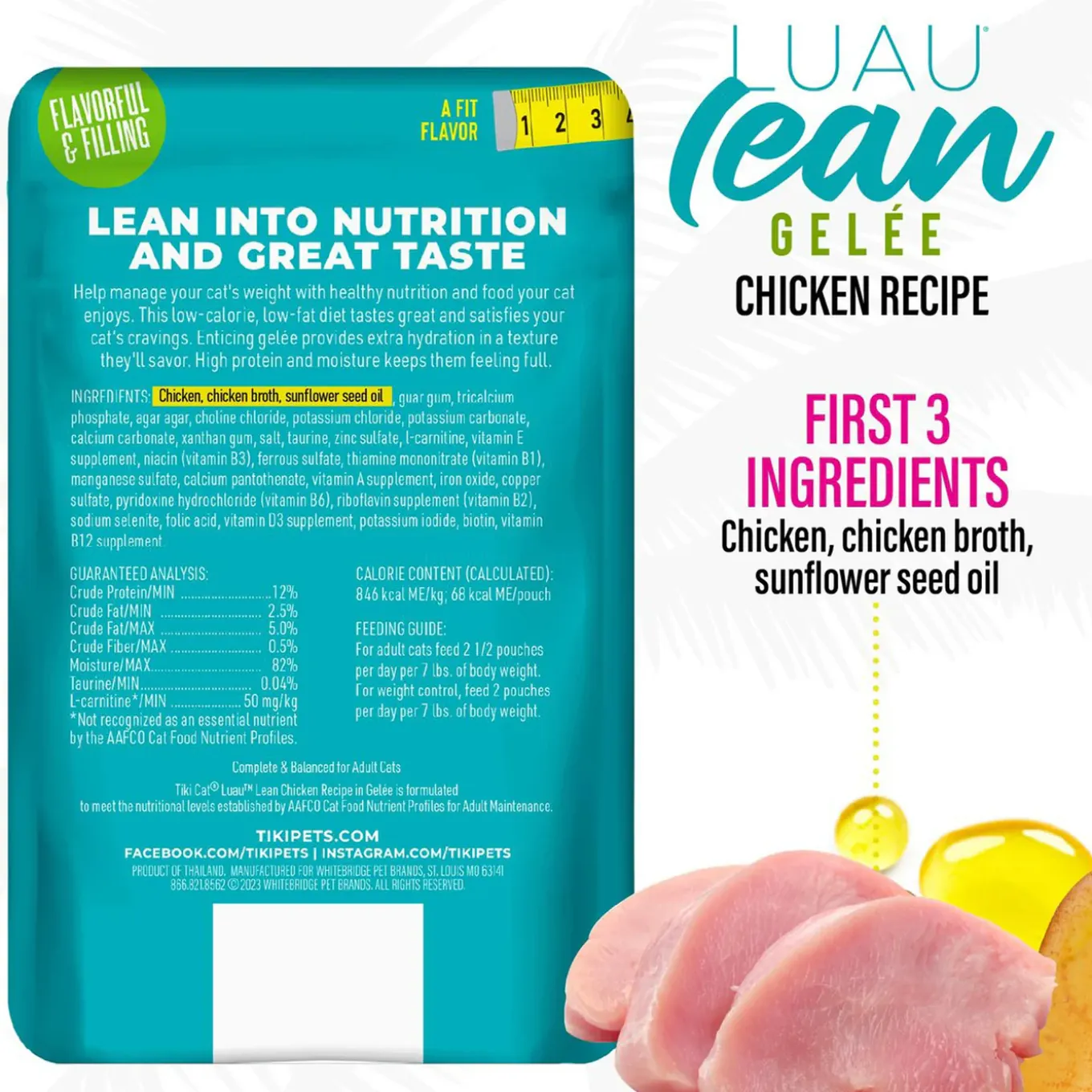 Tiki Cat Gelee Lean Wet Cat Food