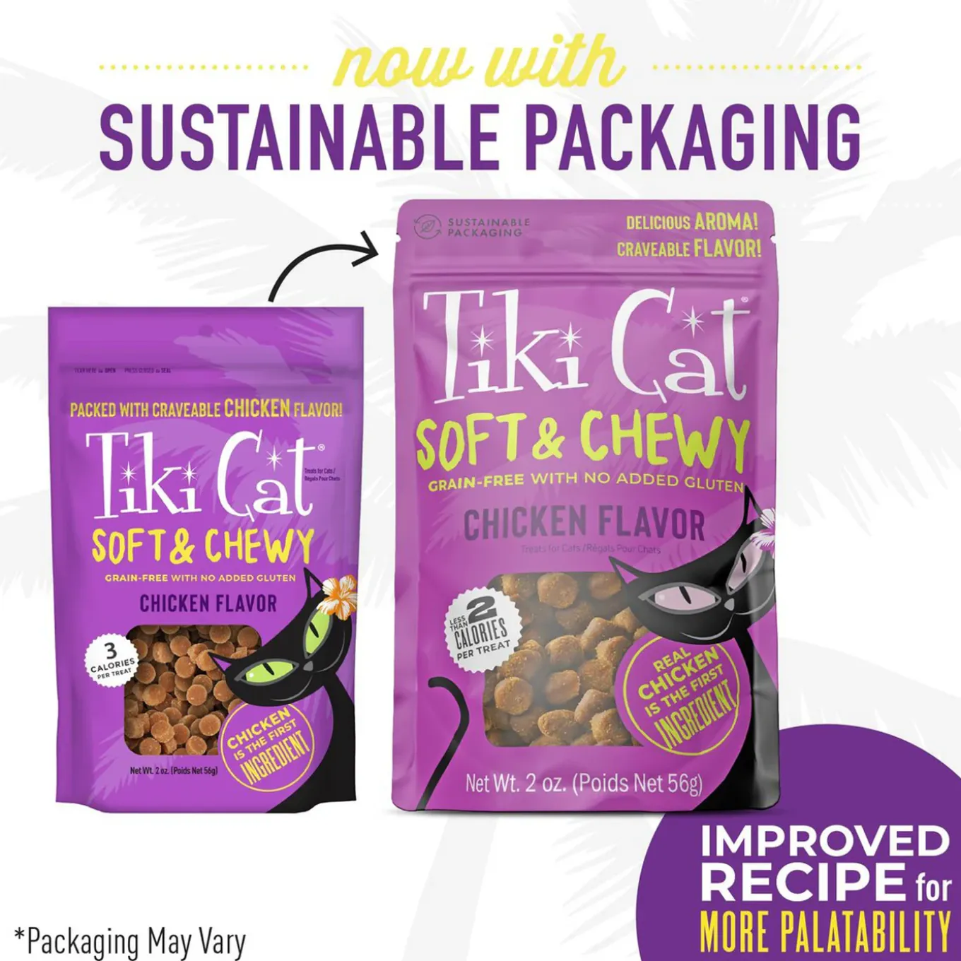 Tiki Cat Soft & Chewy Grain Free Treats for Cats