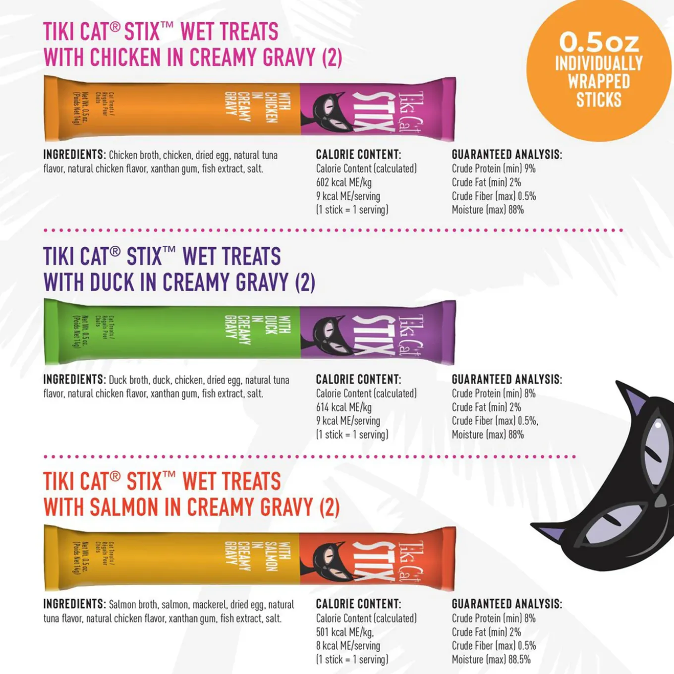 Tiki Cat Stix Lickable Mousse Cat Treats