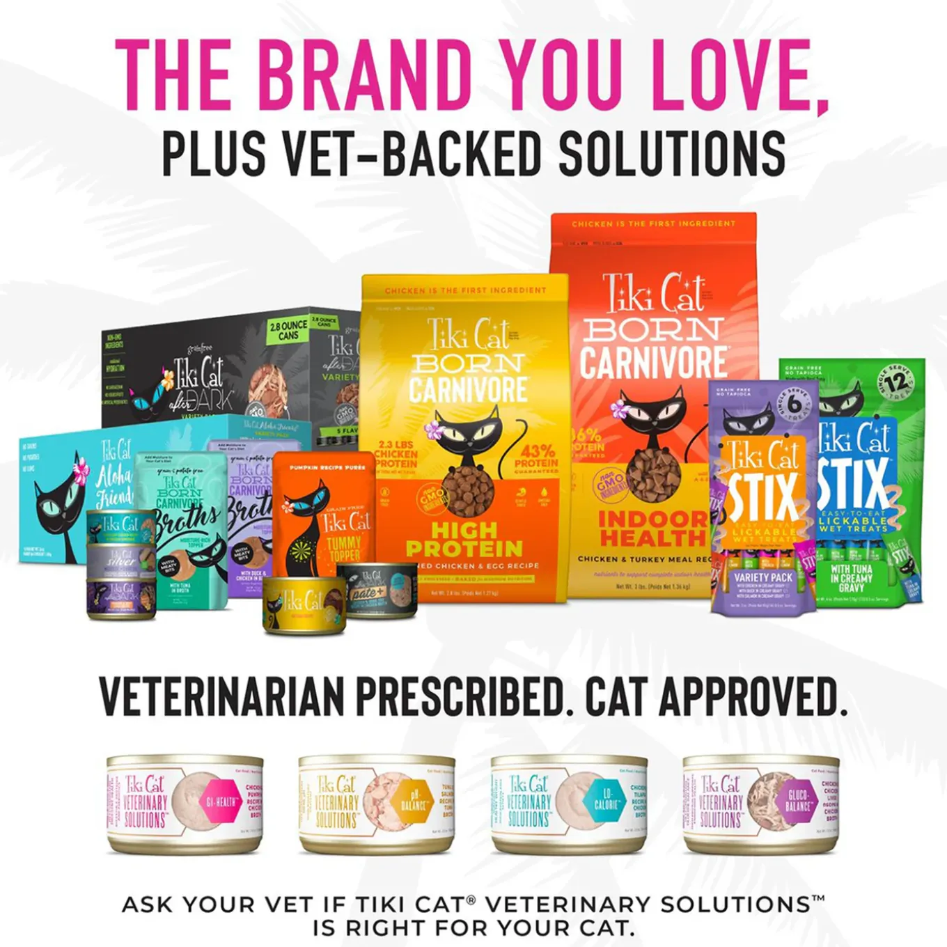 Tiki Cat Stix Lickable Mousse Cat Treats