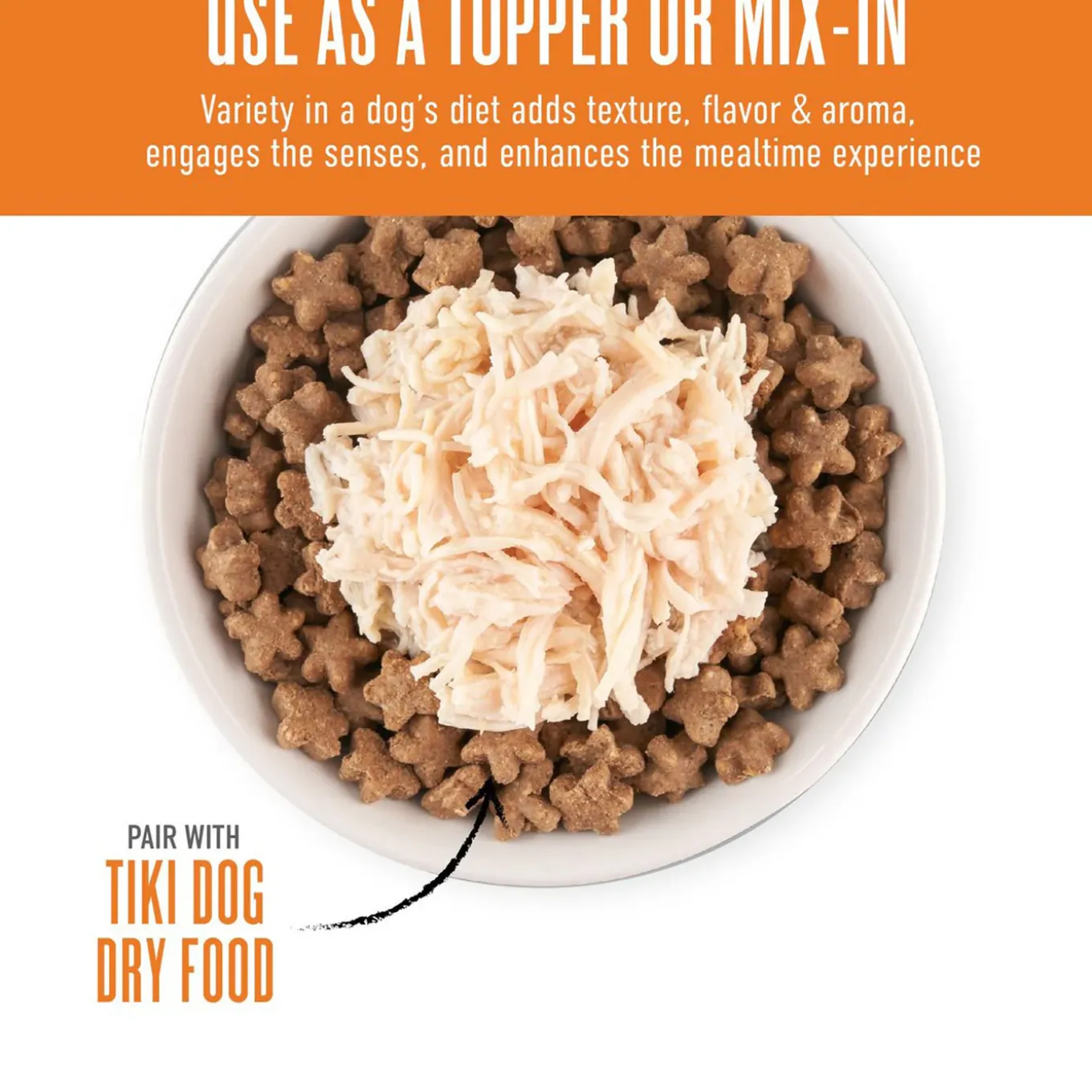 Tiki Dog Born Carnivore Protein Booster Dog Food Topper