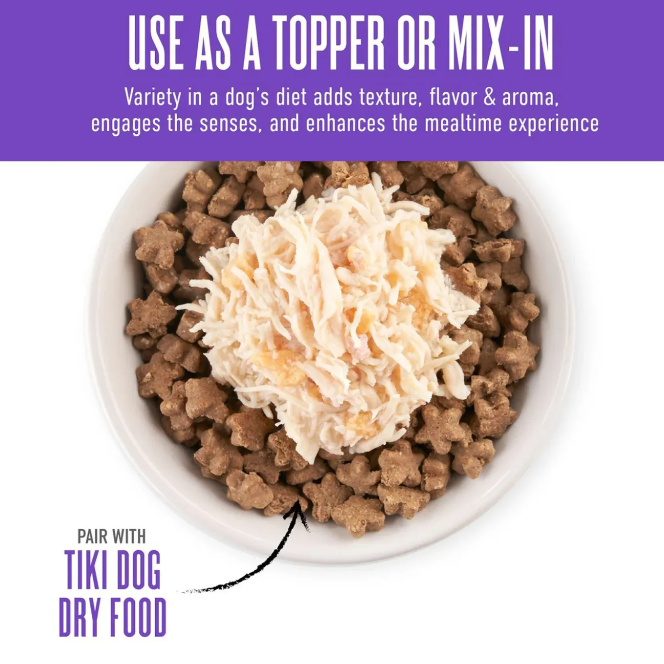 Tiki Dog Born Carnivore Protein Booster Dog Food Topper