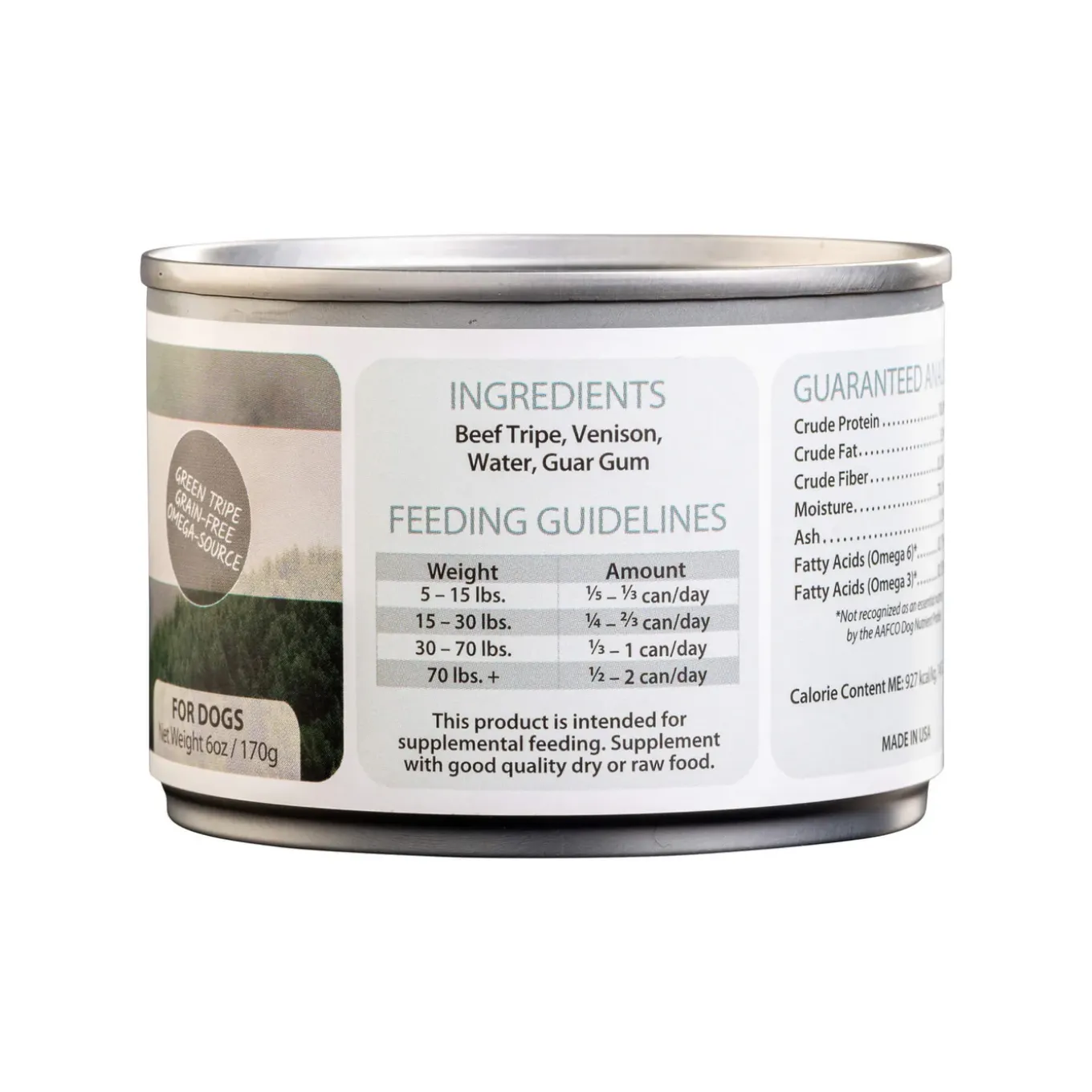 Tripett Green Tripe Canned Dog & Cat Food