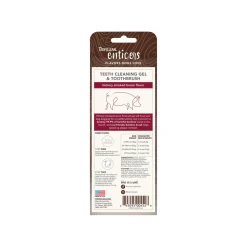 TropiClean Enticers Toothbrush & Toothpaste Combo for Dogs