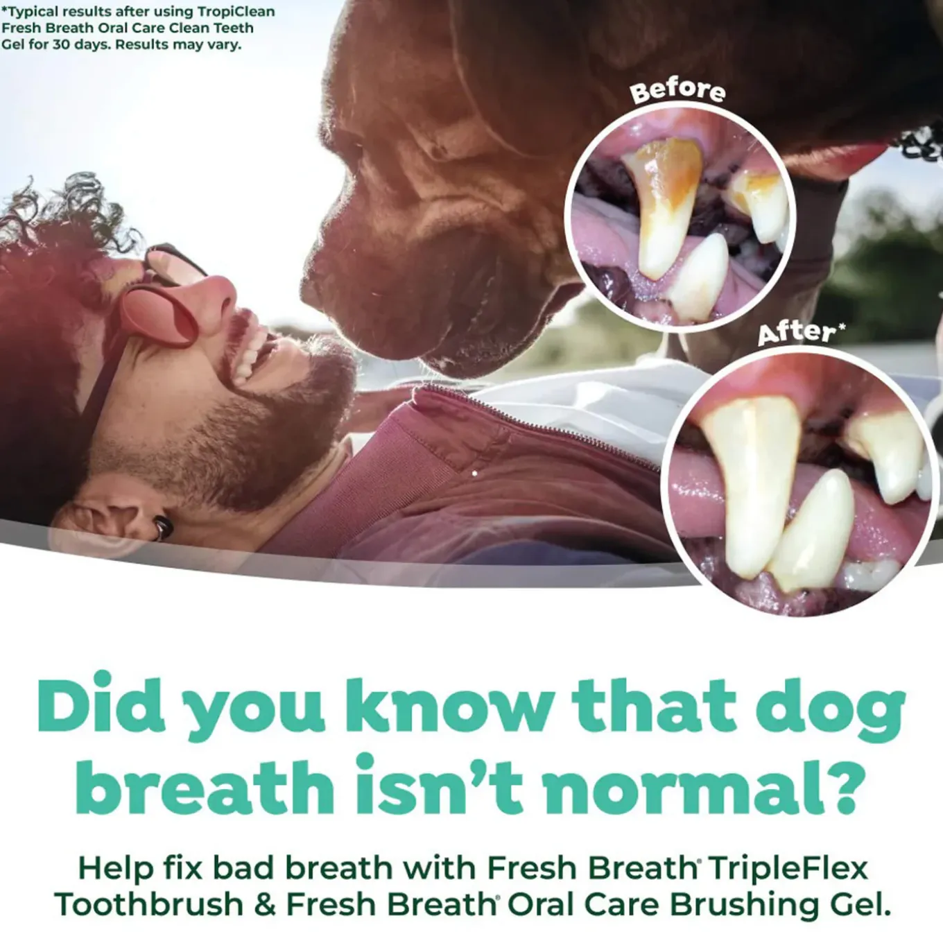 TropiClean Fresh Breath Dog & Cat Finger Brushes