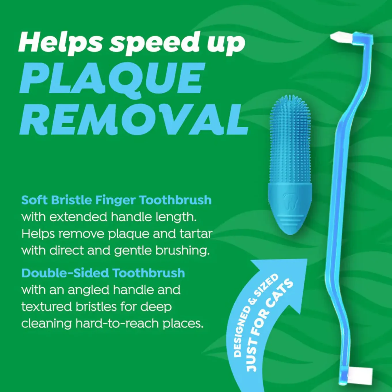 Tropiclean Fresh Breath Odor & Tartar Control Cat Dental Kit