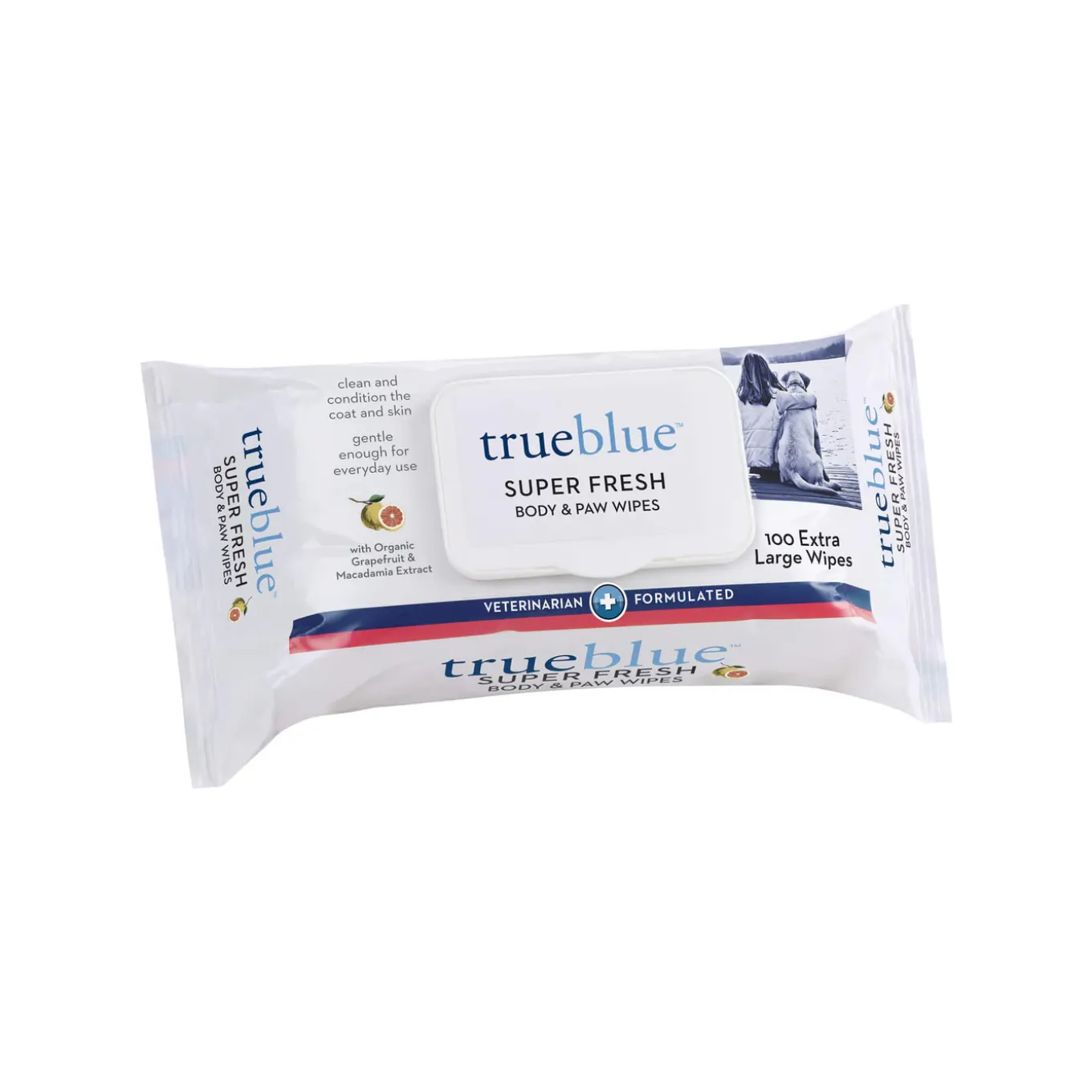 TrueBlue Super Fresh Body and Paw Wipes