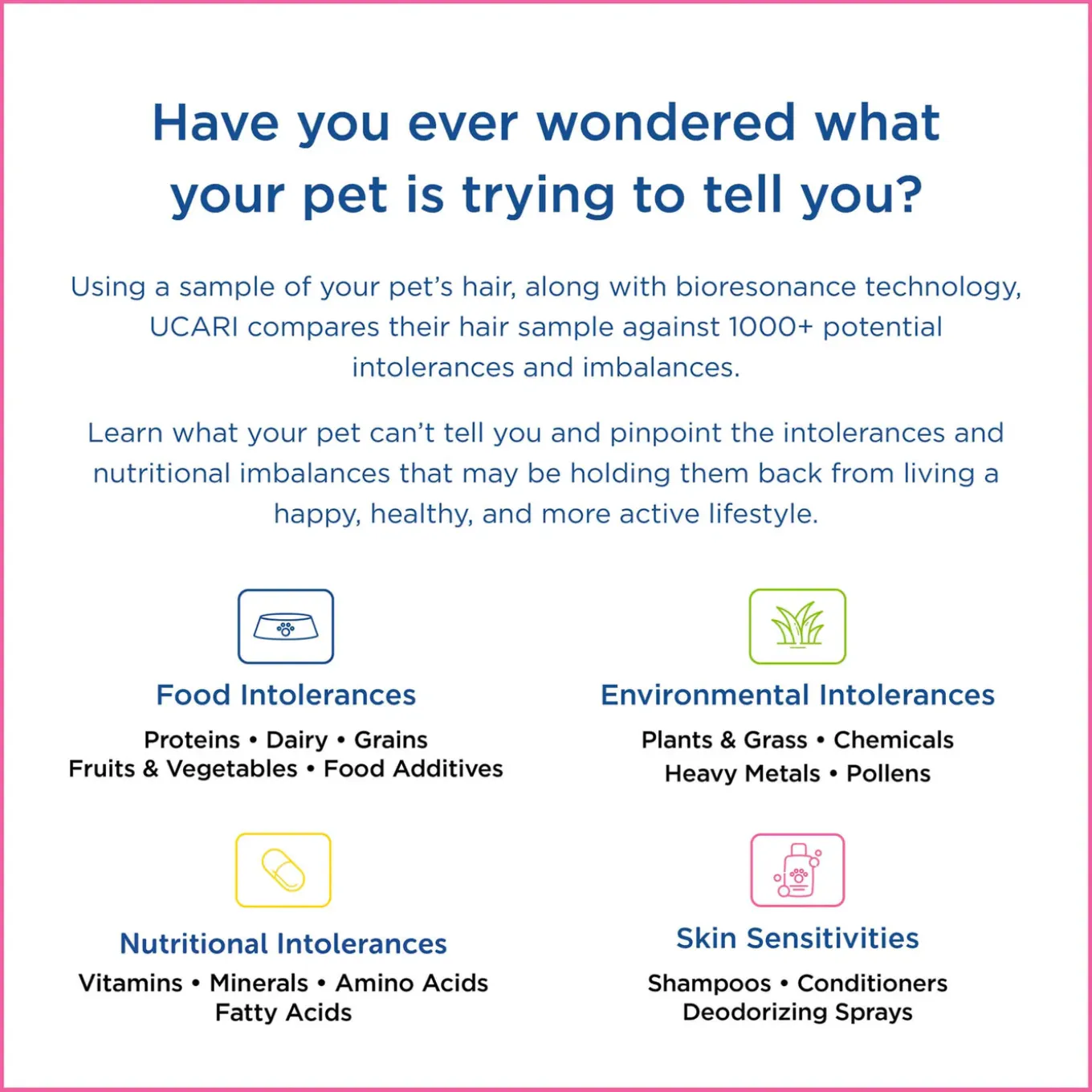UCARI At-Home Pet Intolerance Test Kit