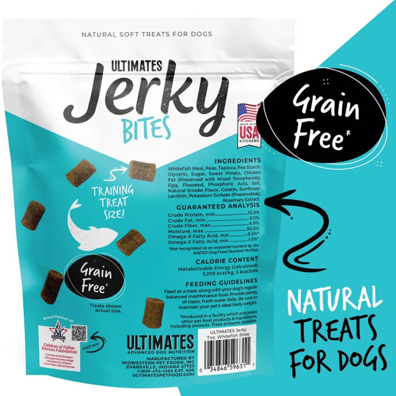 Ultimates Grain Free Jerky Dog Treats