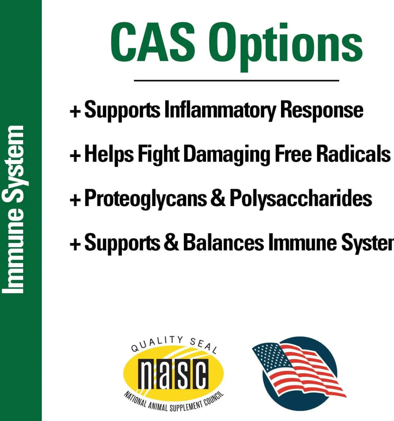 VetClassics CAS Options Supplement for Dogs and Cats