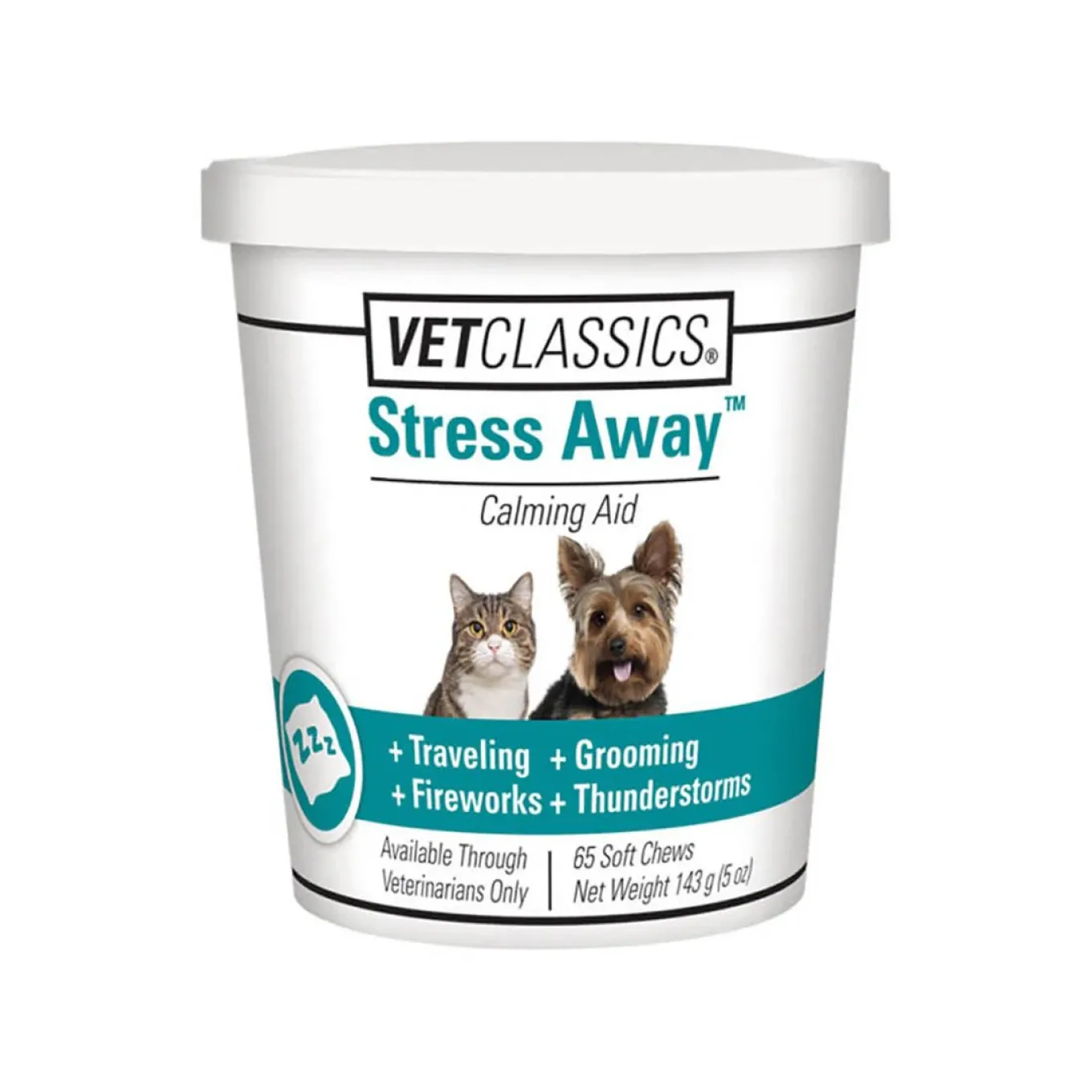 VetClassics Stress Away Cat and Dog Supplement