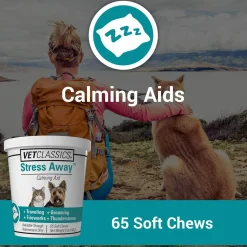 VetClassics Stress Away Cat and Dog Supplement