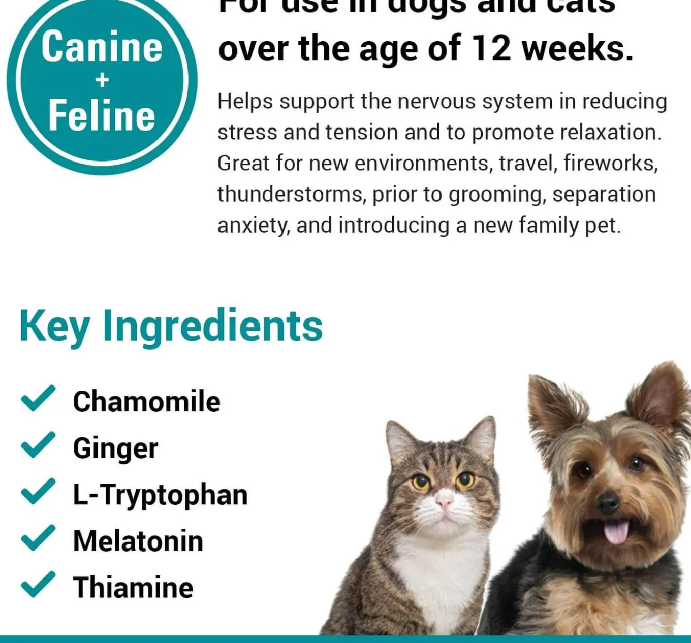 VetClassics Stress Away Cat and Dog Supplement