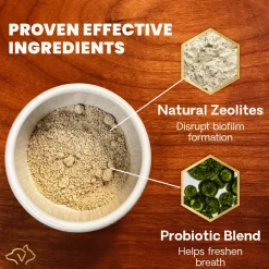 VetriScience Dental Care Powder Supplement for Dogs & Cats