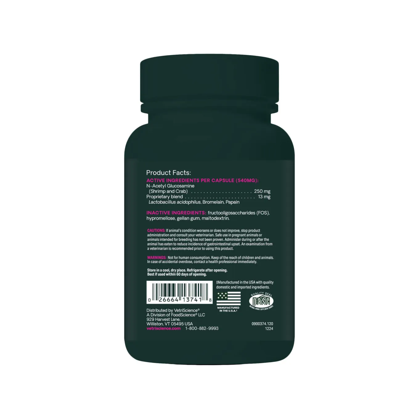 VetriScience Healthy Gut & Digestion Supplement for Dogs & Cats