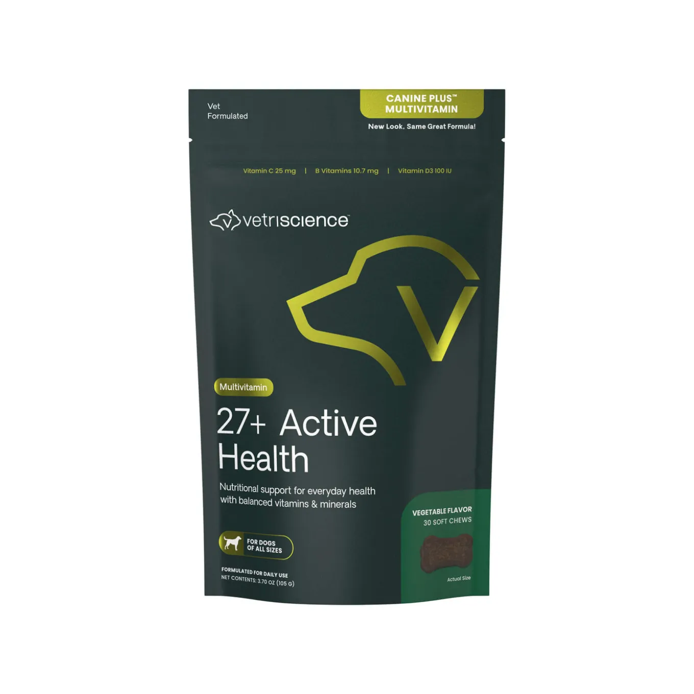 VetriScience 27+ Active Health Multivitamin for Dogs