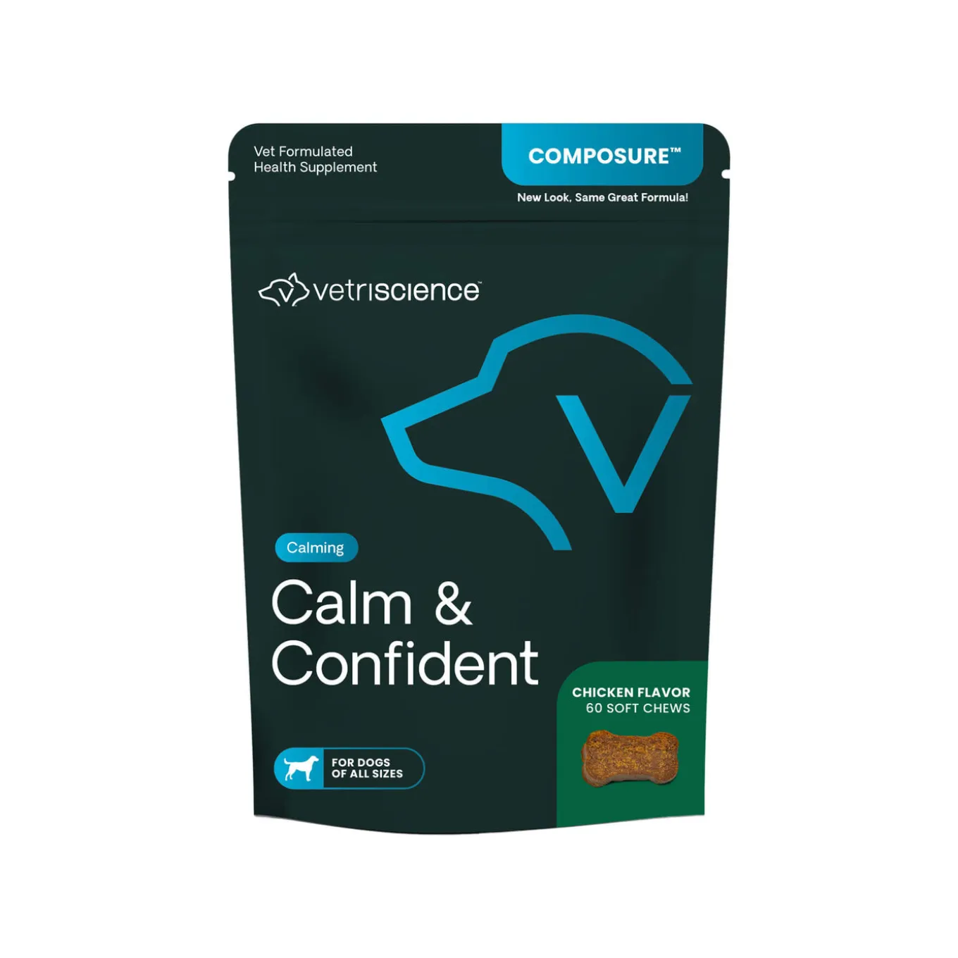 VetriScience Calm & Confident Dog Supplement