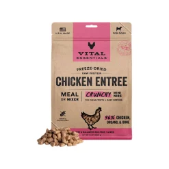 Vital Essentials Freeze Dried Mini Nibblets Dog Entree