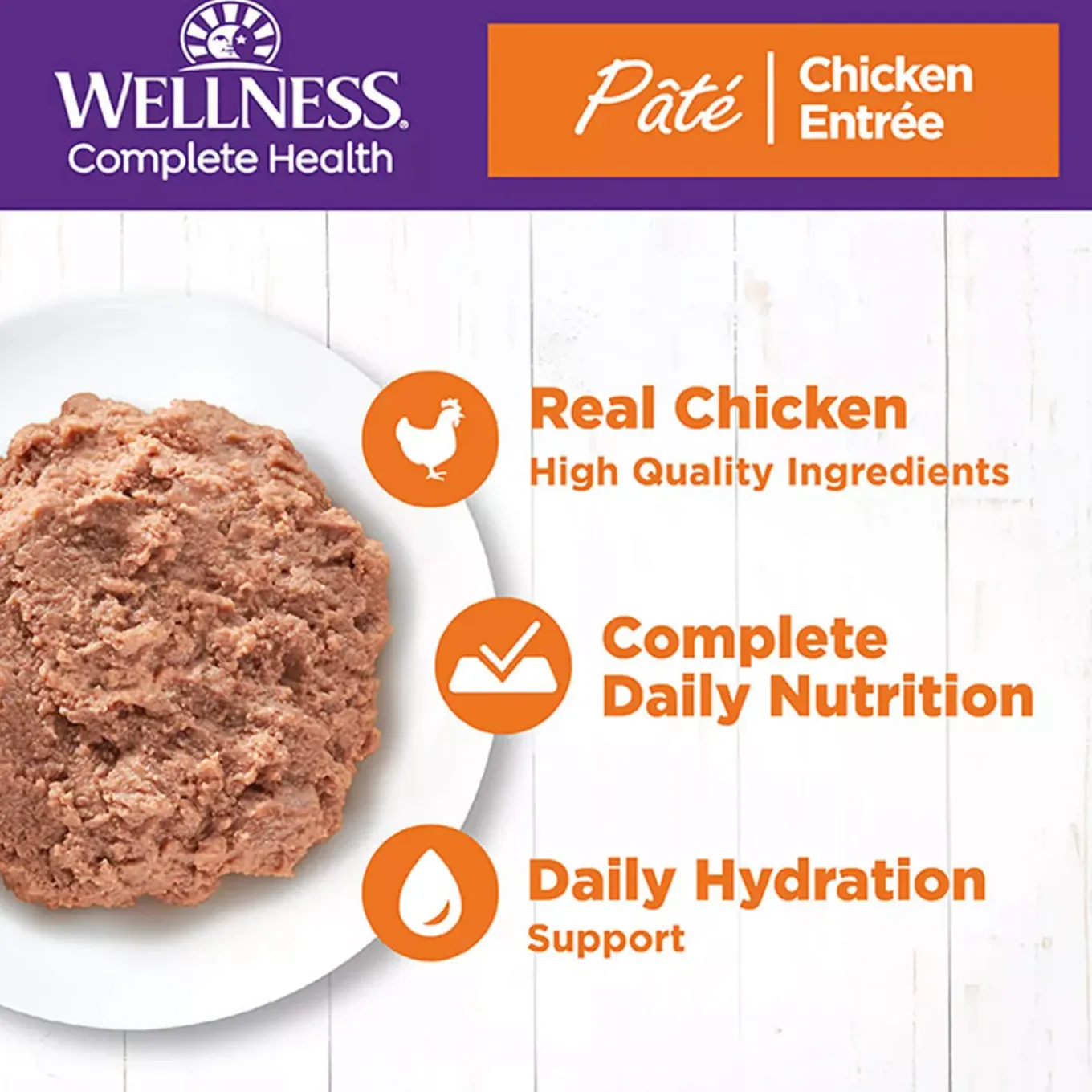 Wellness Complete Health Pate Canned Cat Food