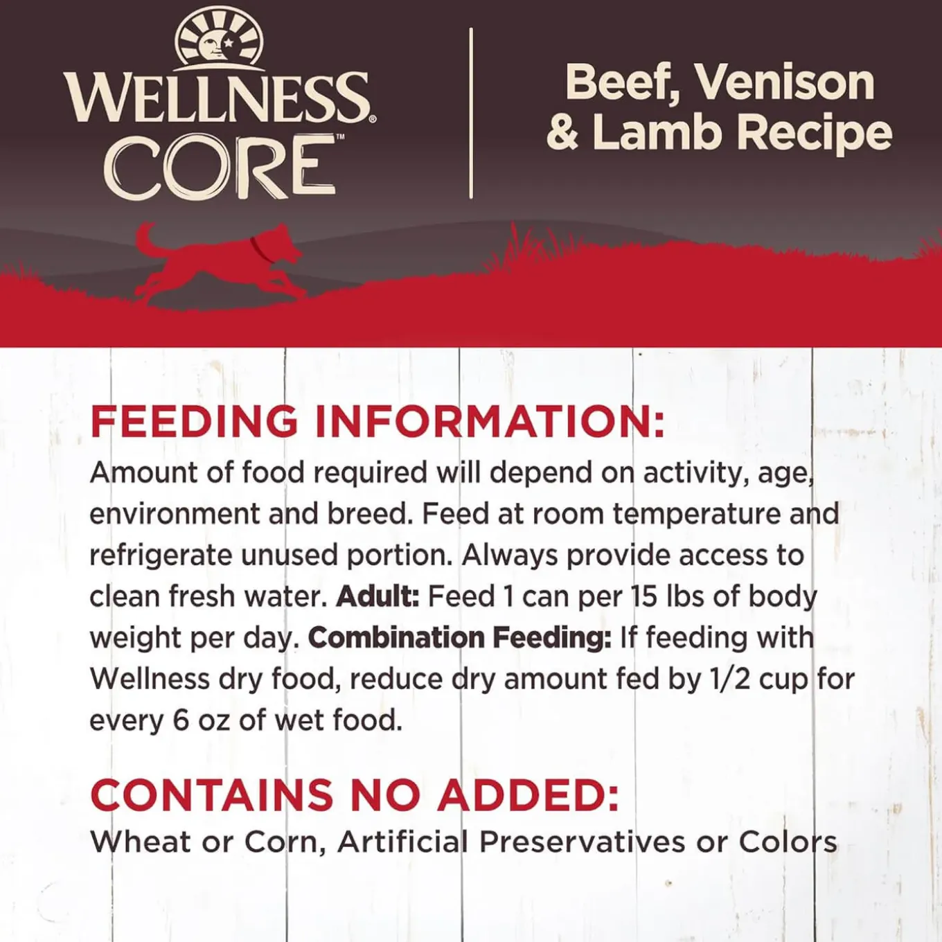 Wellness CORE Grain-Free Wet Dog Food