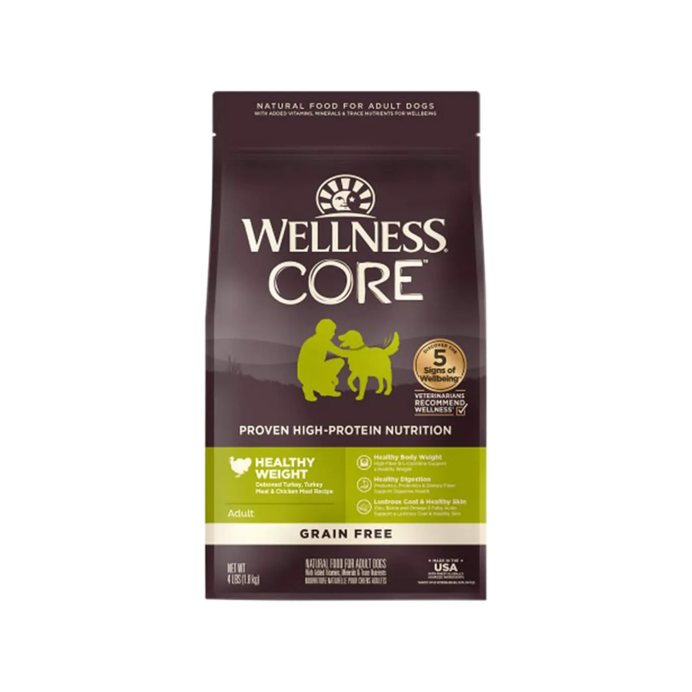 Wellness CORE Healthy Weight Grain-Free Dry Dog Food