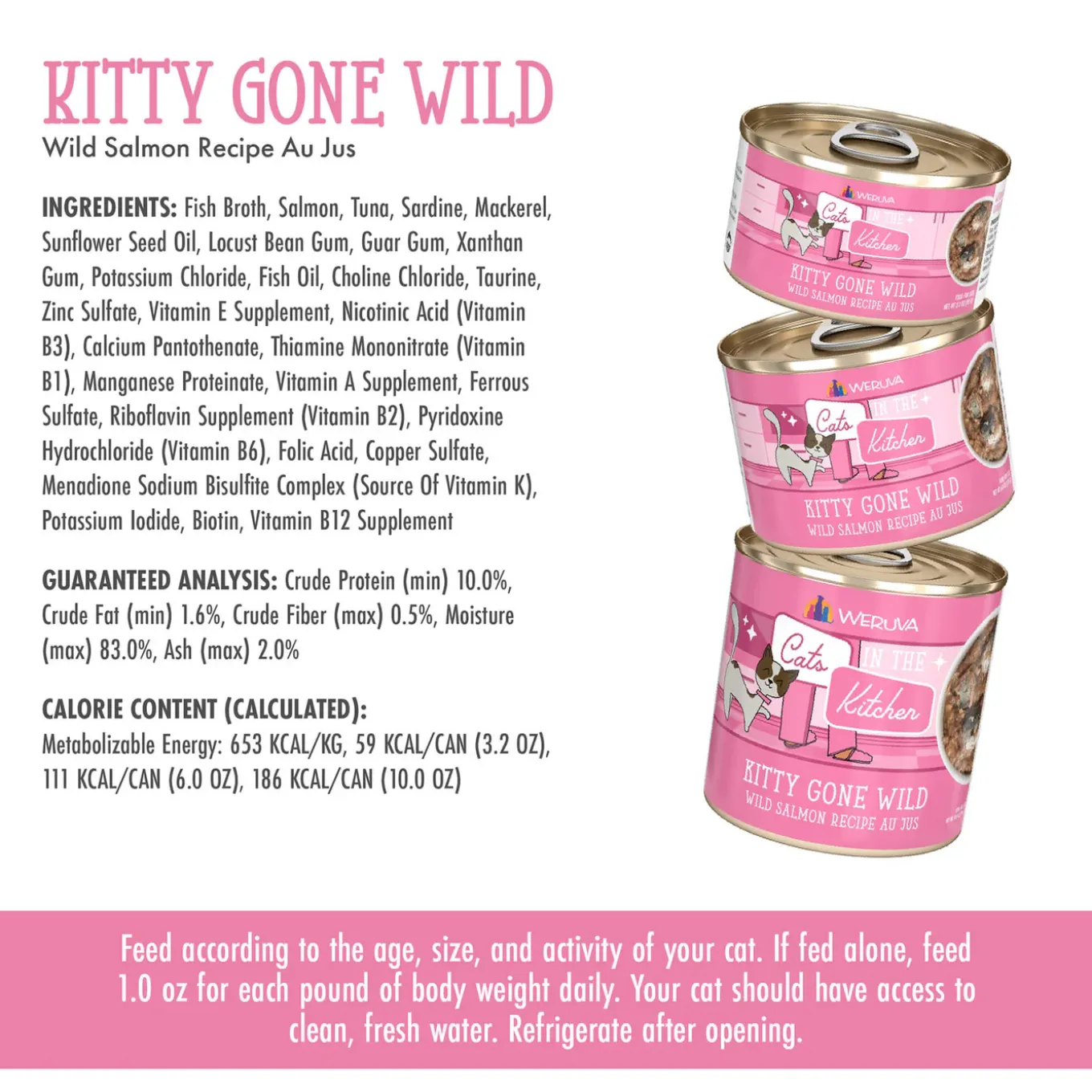 Weruva Cats in the Kitchen Canned Cat Food