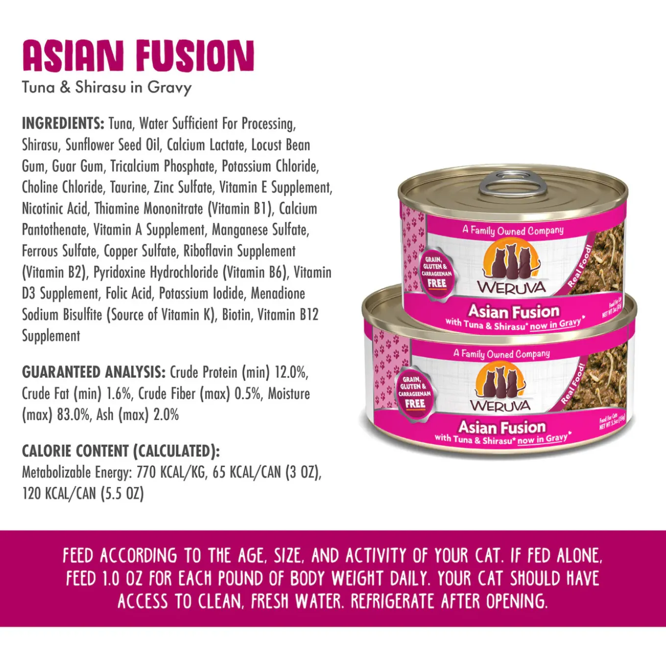 Weruva Grain-Free Canned Cat Food