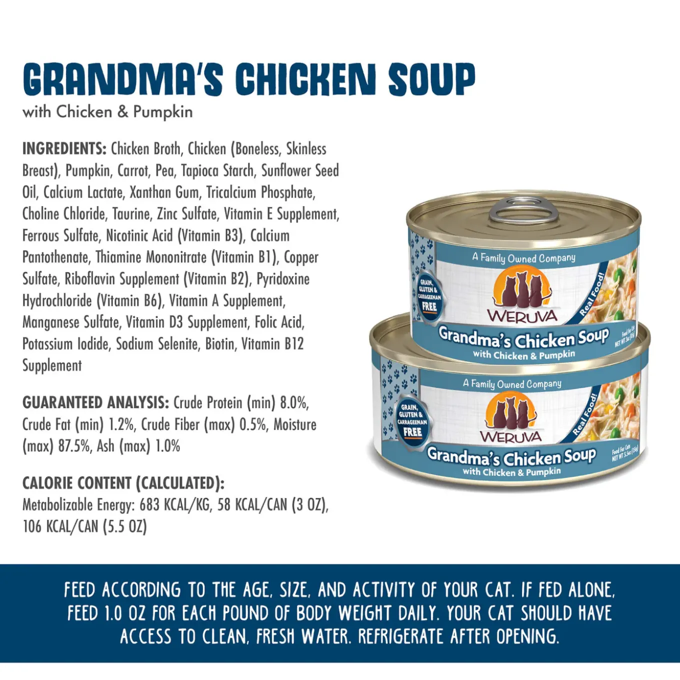 Weruva Grain-Free Canned Cat Food