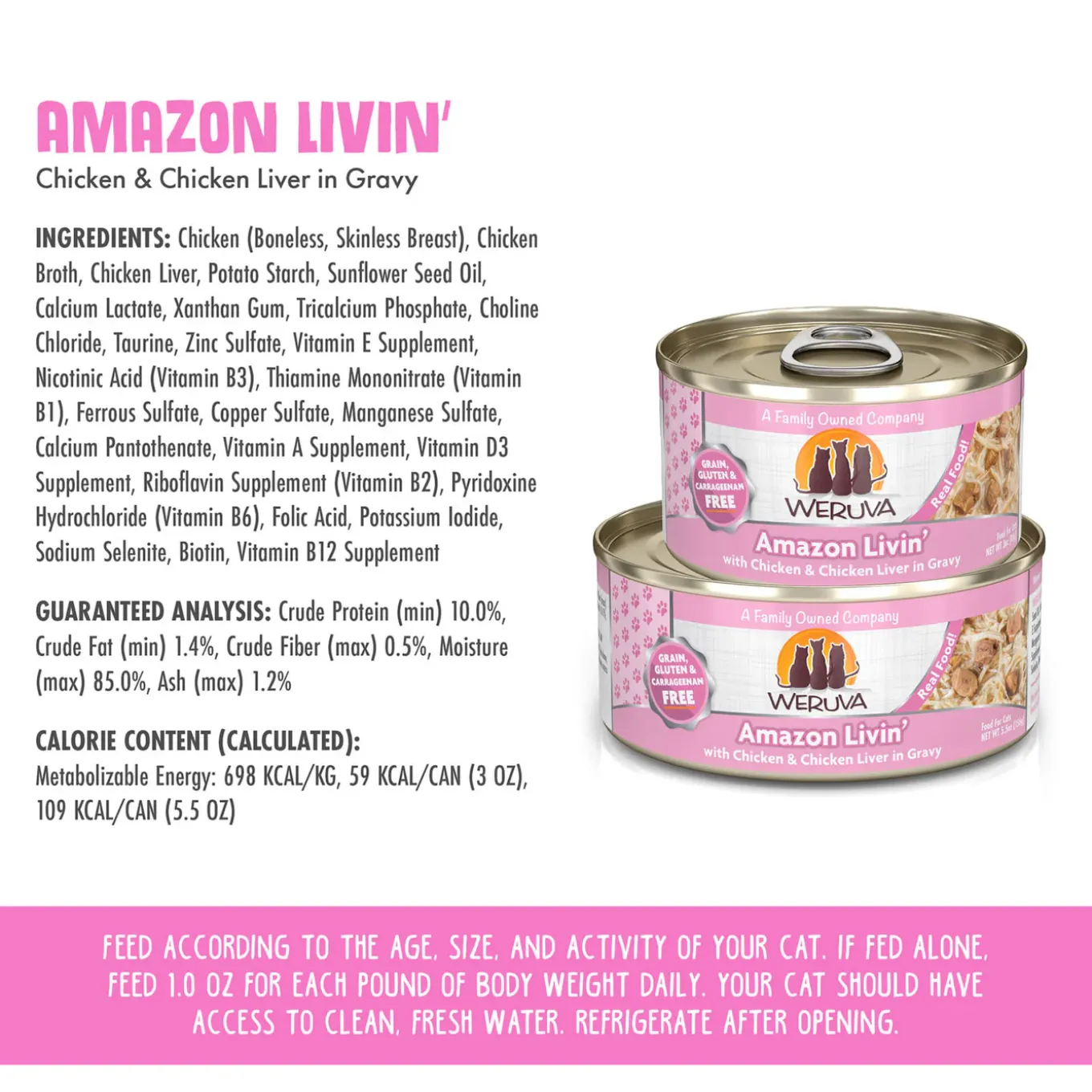 Weruva Grain-Free Canned Cat Food