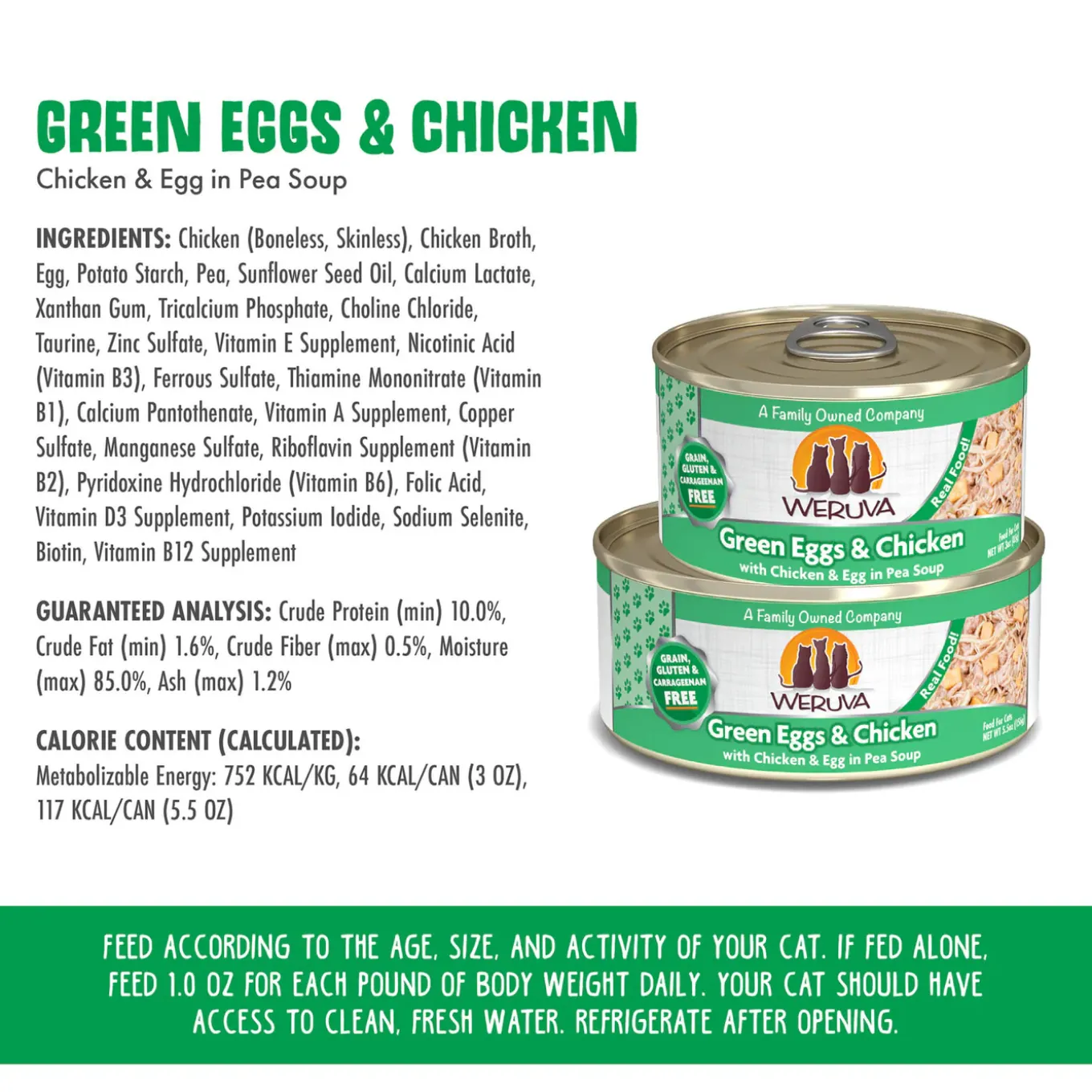 Weruva Grain-Free Canned Cat Food