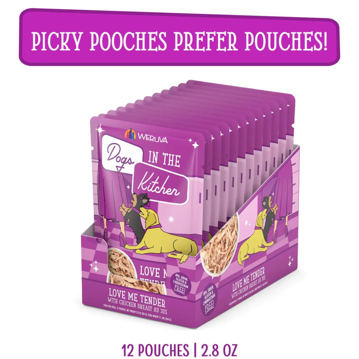 Weruva Dogs in the Kitchen Wet Dog Food Pouches
