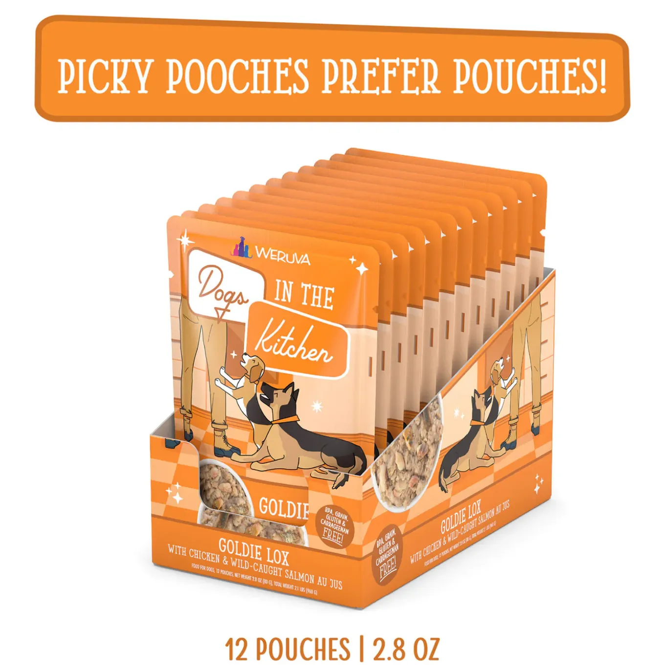 Weruva Dogs in the Kitchen Wet Dog Food Pouches