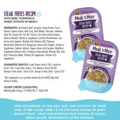 Weruva Meals 'n More Skin & Coat Wet Dog Food