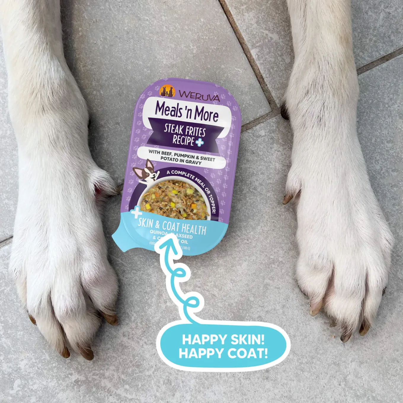 Weruva Meals 'n More Skin & Coat Wet Dog Food