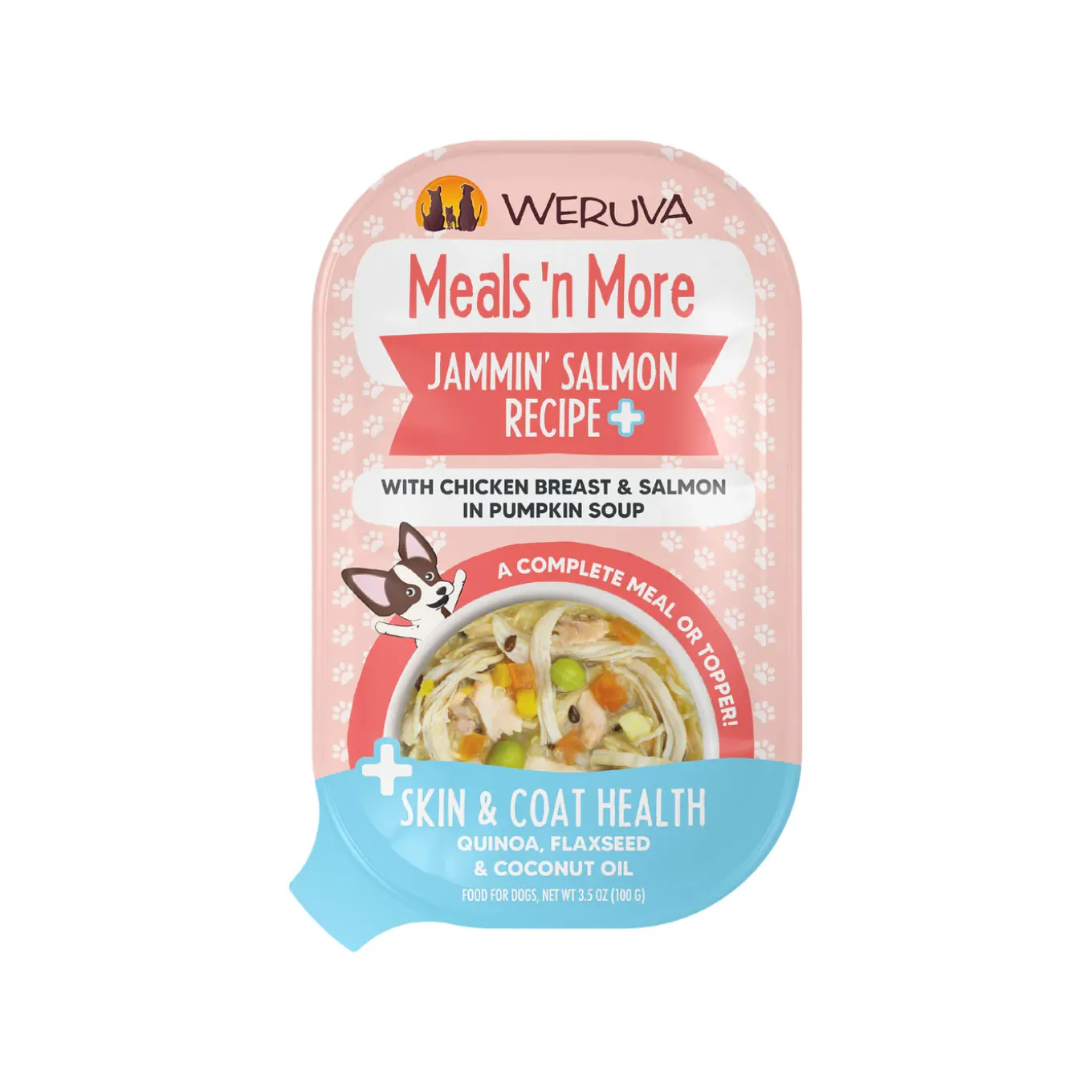 Weruva Meals 'n More Skin & Coat Wet Dog Food