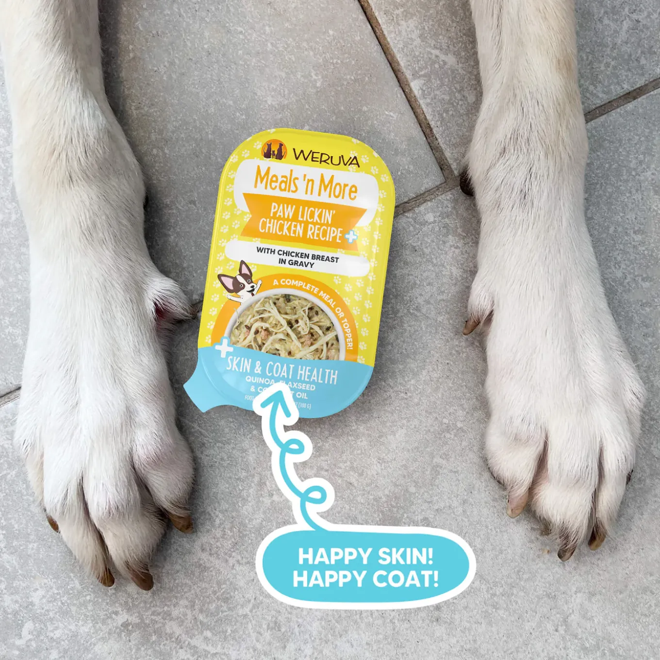 Weruva Meals 'n More Skin & Coat Wet Dog Food