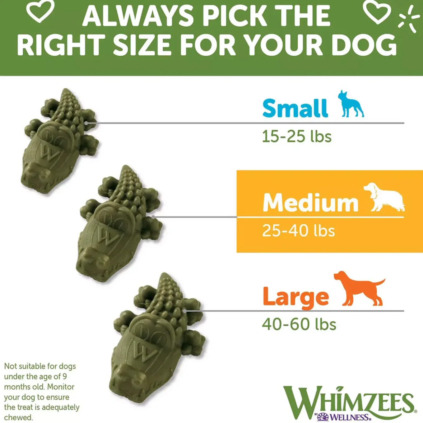 Whimzees Vegetarian Dental Chews for Dogs