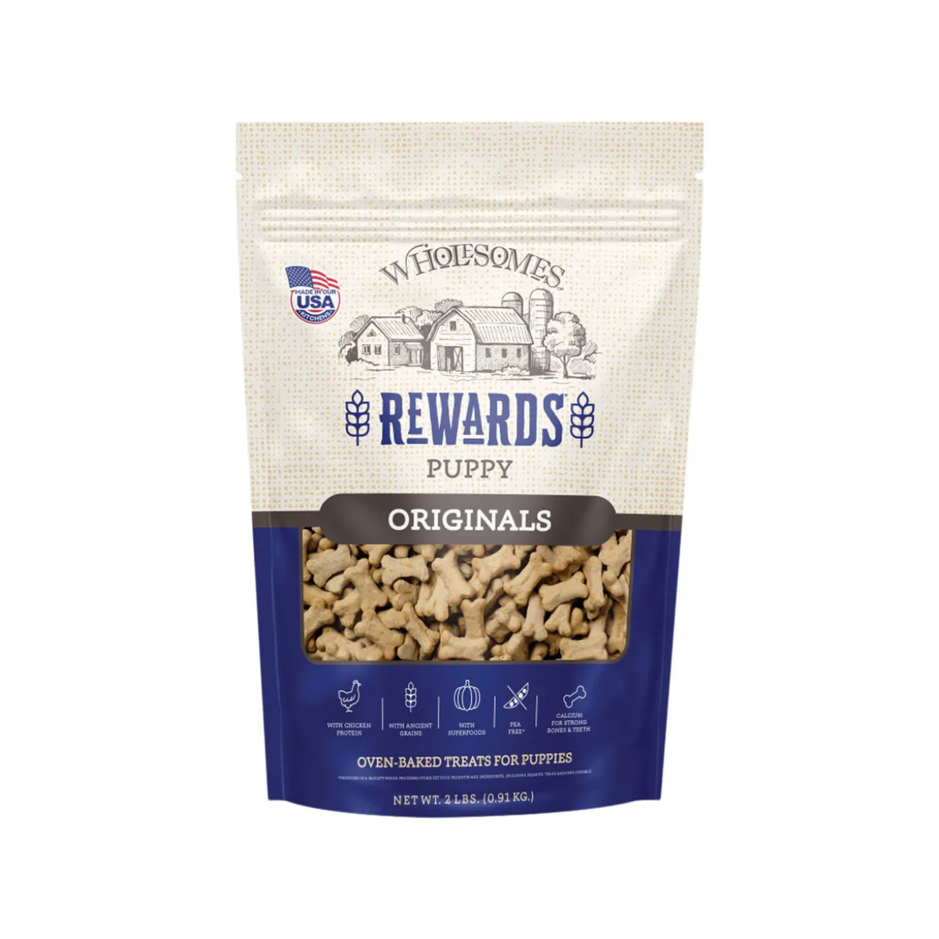 Wholesomes Classic Rewards Oven Baked Puppy Treats
