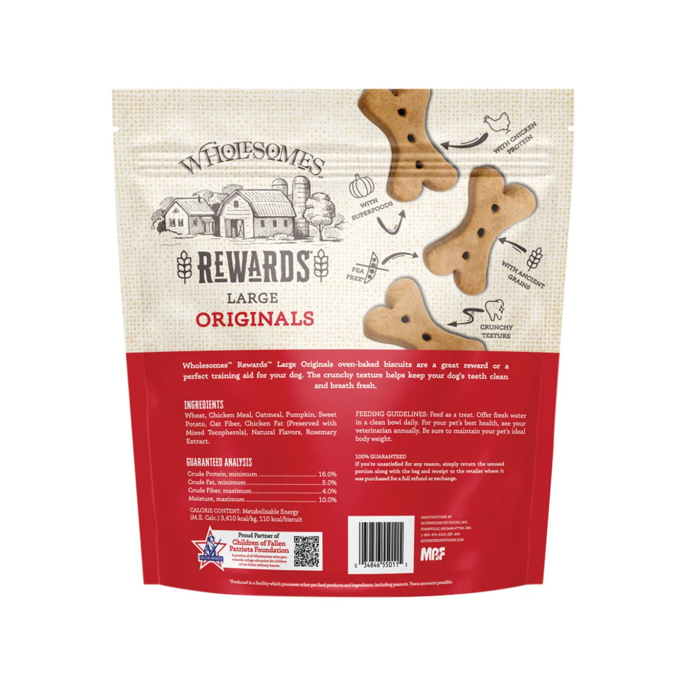 Wholesomes Classic Rewards Oven Baked Dog Treats