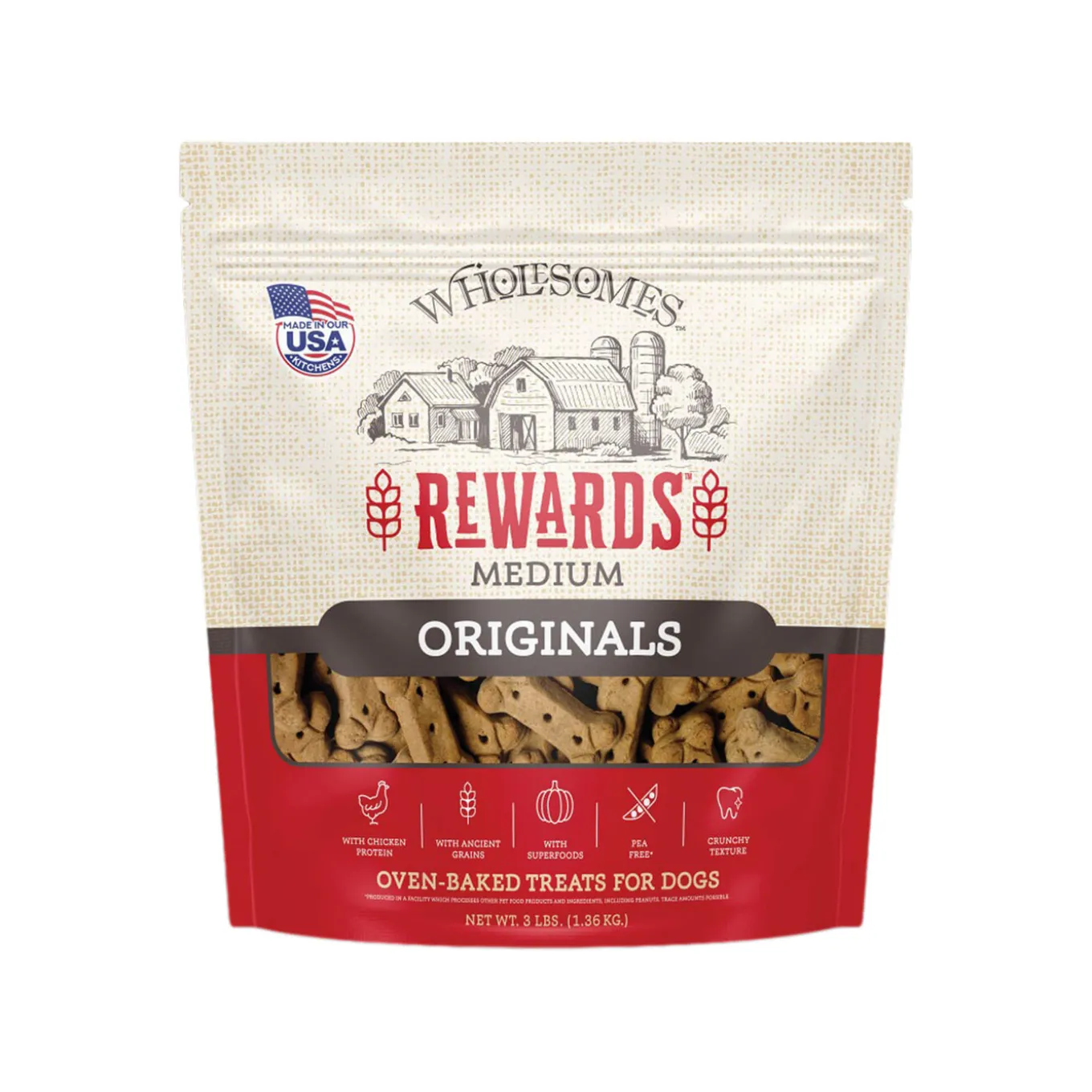 Wholesomes Classic Rewards Oven Baked Dog Treats