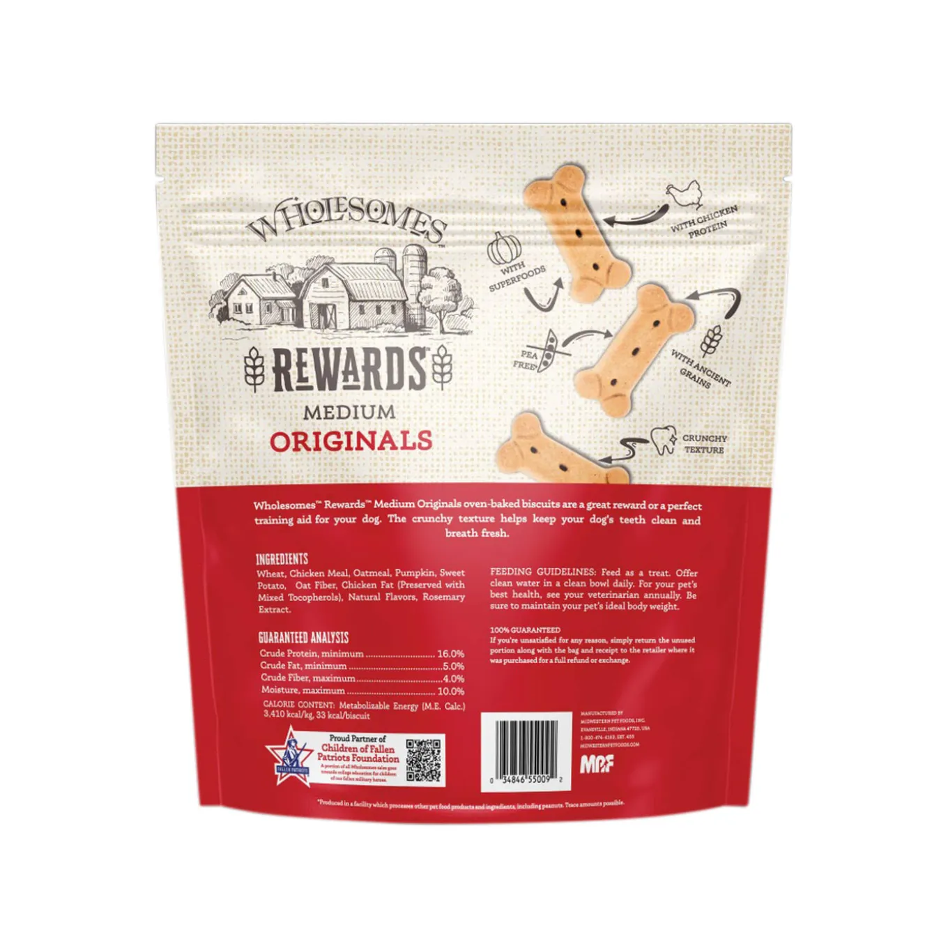 Wholesomes Classic Rewards Oven Baked Dog Treats