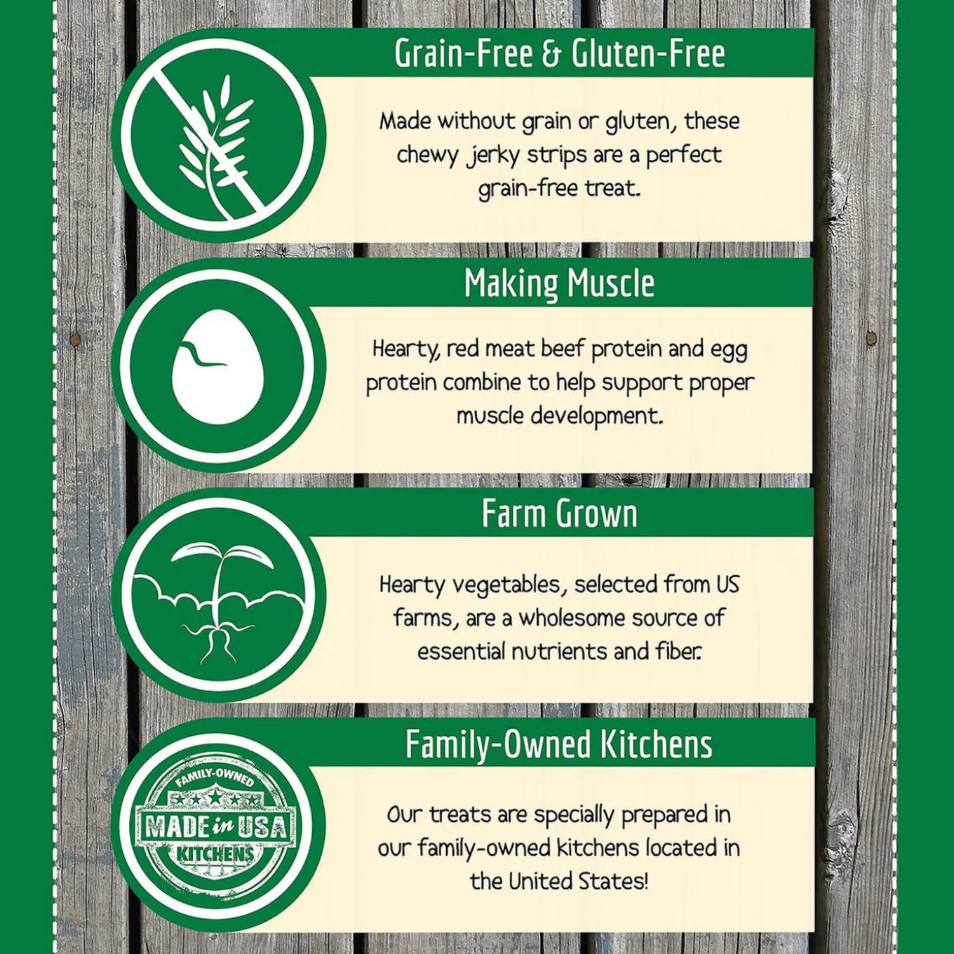 Wholesomes Jerky Sticks Grain Free Dog Treats