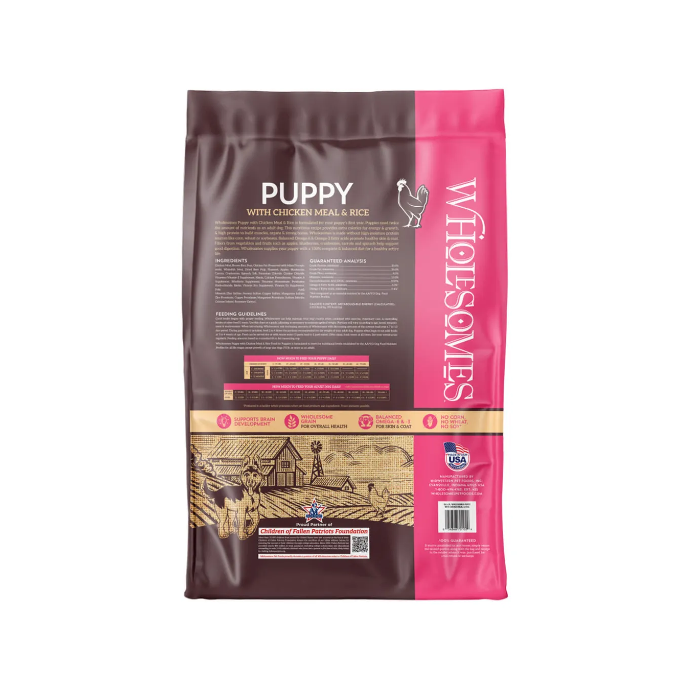 Wholesomes Puppy Dry Dog Food