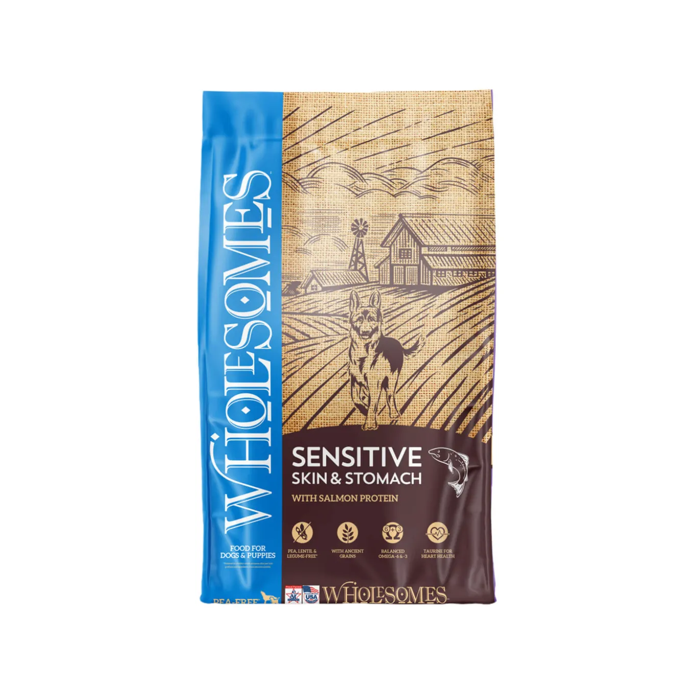 Wholesomes Sensitive Skin & Stomach Dry Dog Food