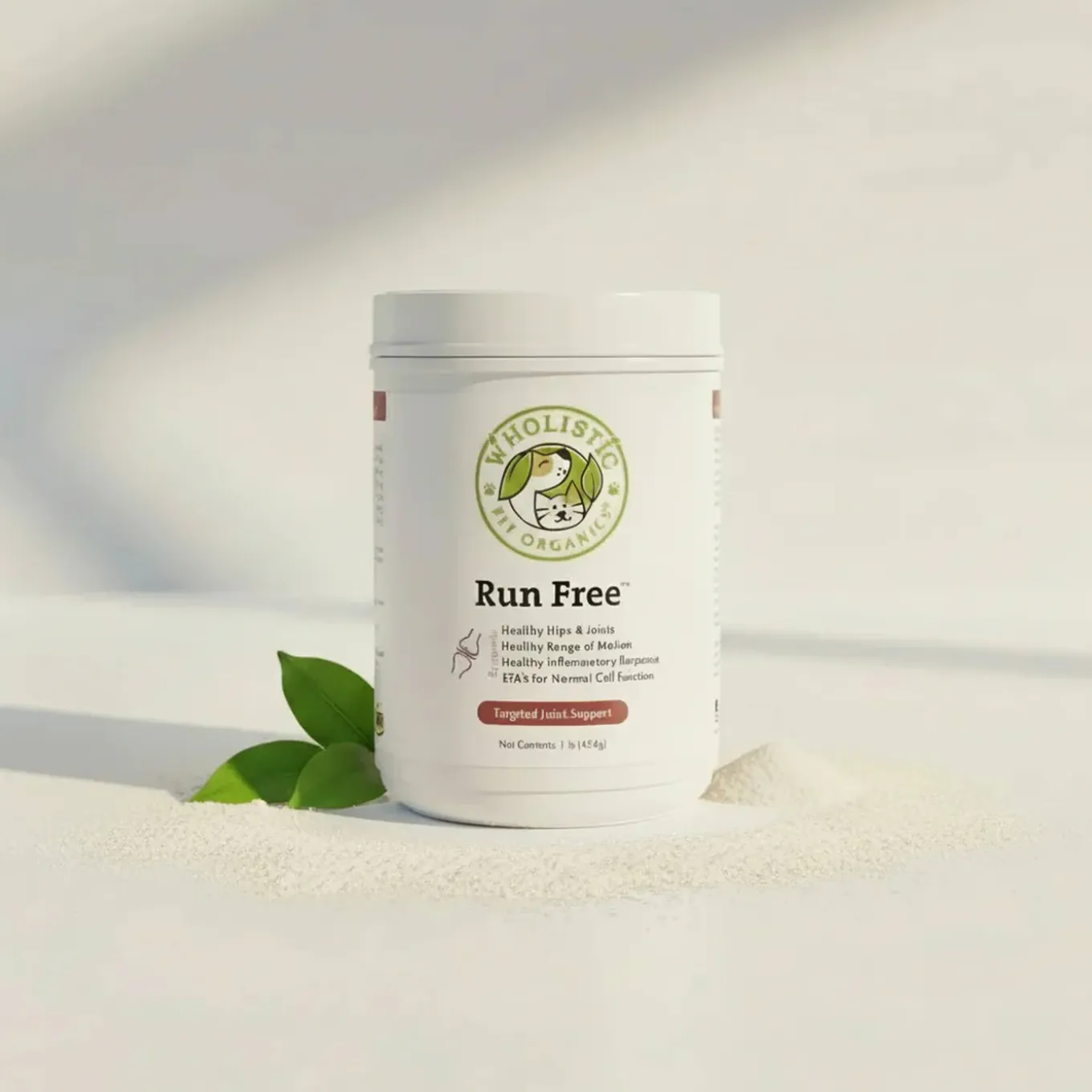 Wholistic Pet Organics Run Free Joint Support Supplement for Dogs & Cats